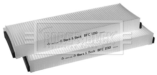 BORG & BECK Фильтр, воздух во внутренном пространстве BFC1110